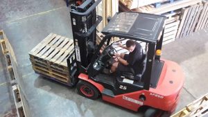 Forklift training
