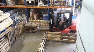 Forklift training