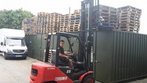 Forklift training