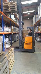 Forklift training